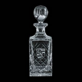 24 Oz. Crystal Medallion Decanter